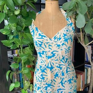 NWT DVF Silk Jersey Halter Dress 12